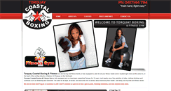 Desktop Screenshot of coastalboxing.com